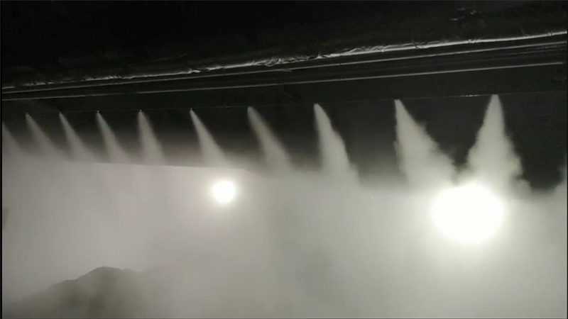 翻车机矿用双流体喷雾系统