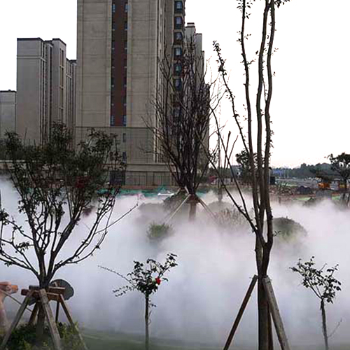 小区喷雾造雾系统