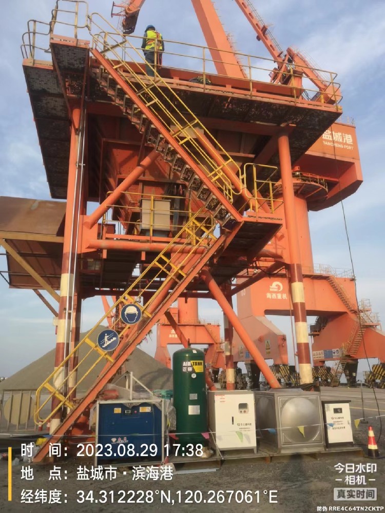 江苏滨海港口码头二流体降尘项目